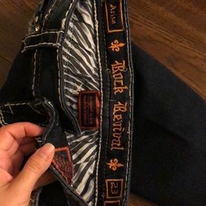 Size 23 Skinny Rock Revival jeans
